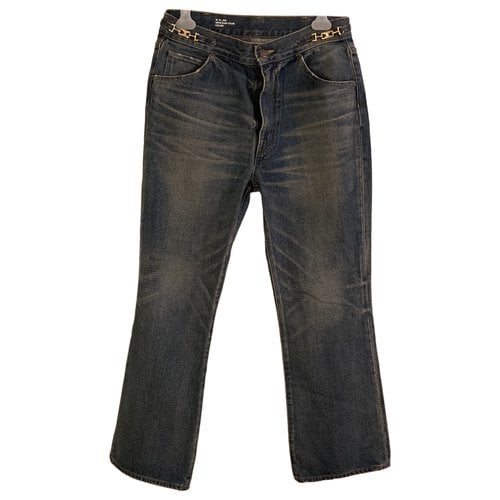 Pre-owned Celine Large Jeans In Blue