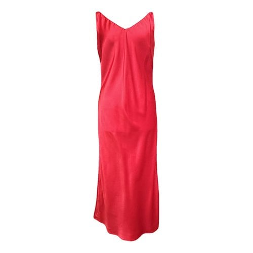 Pre-owned Max & Co Maxi Dress In Pink