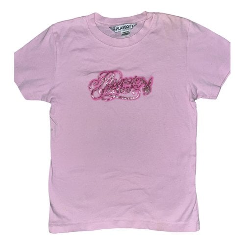Pre-owned Playboy T-shirt In Pink