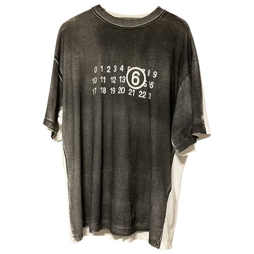 Pre-owned Maison Margiela T-shirt In Grey