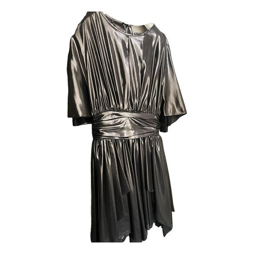 Pre-owned Aniye By Mini Dress In Silver