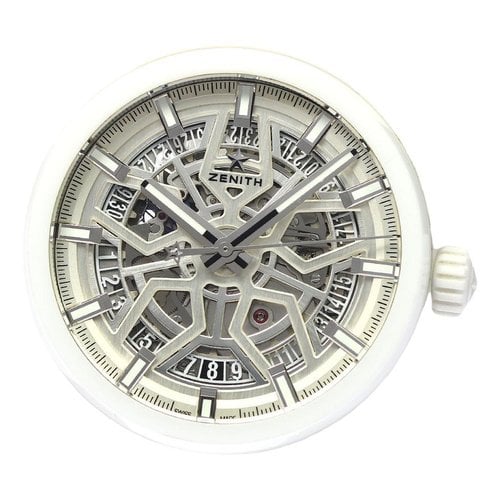 Pre-owned Zenith Ceramic Watch In Other