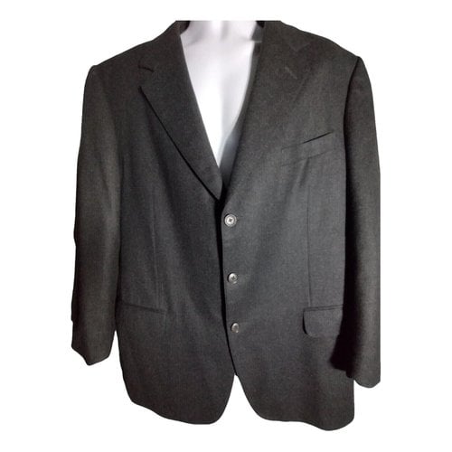 Pre-owned Ermenegildo Zegna Wool Suit In Black