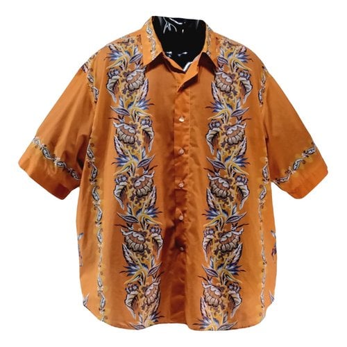 Pre-owned Etro Shirt In Orange