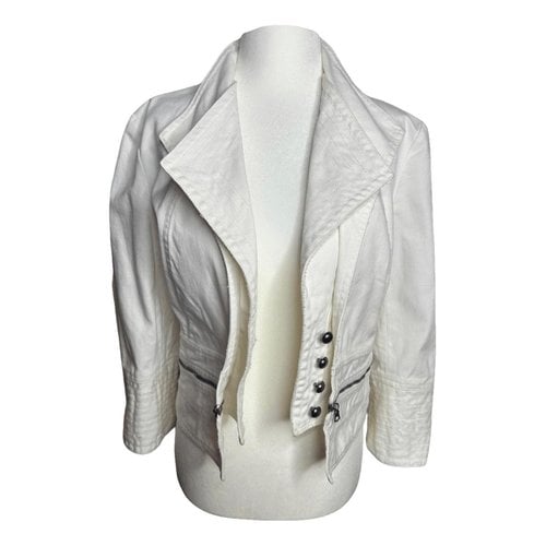 Pre-owned Robert Rodriguez Jacket In White