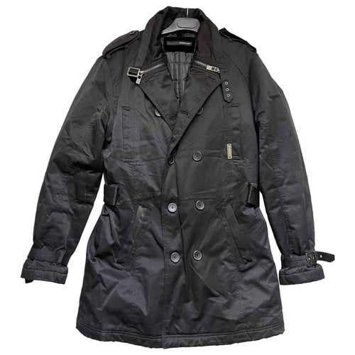 Pre-owned Hamaki-ho Coat In Black