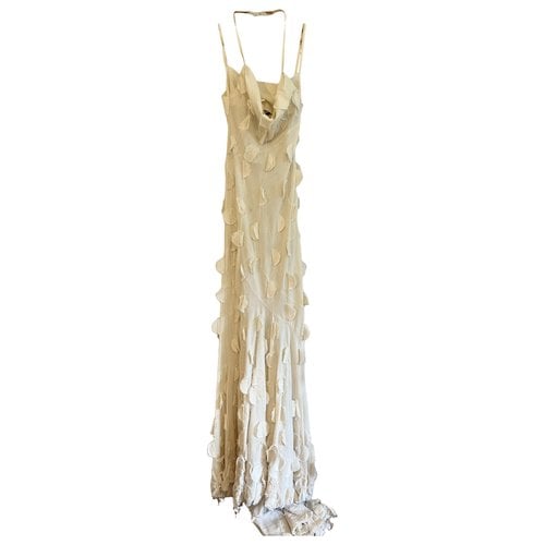 Pre-owned Jacquemus Maxi Dress In White