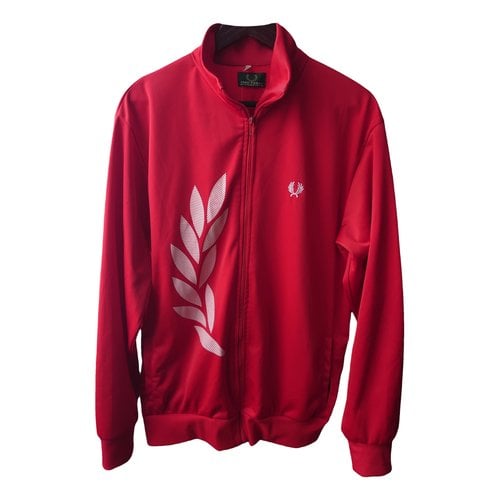 Pre-owned Fred Perry Jacket In Red