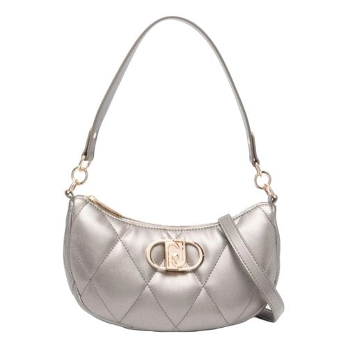 Pre-owned Liujo Leather Handbag In Silver