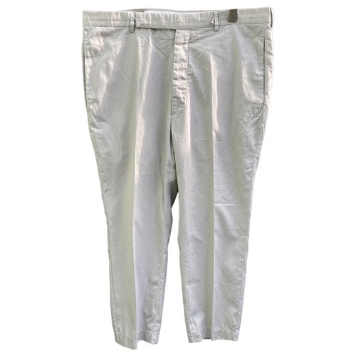 Pre-owned Rick Owens Trousers In Beige