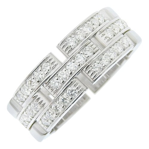Pre-owned Cartier White Gold Jewellery In Silver
