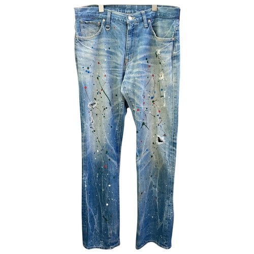 Pre-owned Sophnet Straight Jeans In Blue