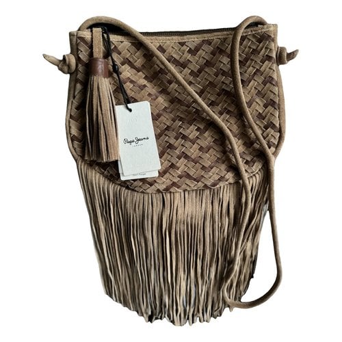 Pre-owned Pepe Jeans Crossbody Bag In Camel