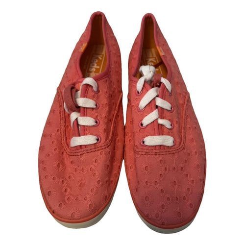 Pre-owned Keds Cloth Trainers In Pink