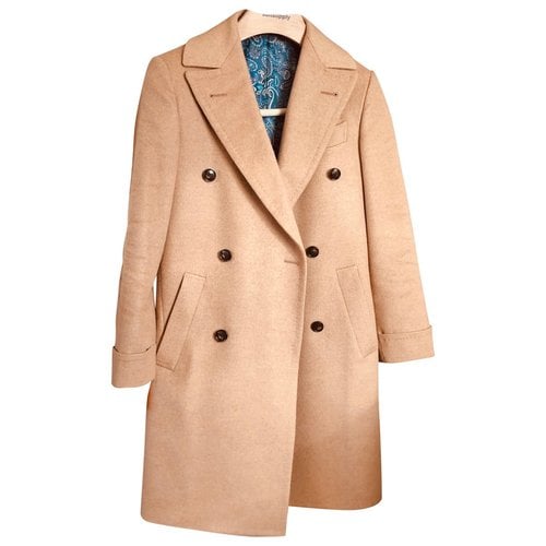 Pre-owned Suitsupply Cashmere Coat In Camel