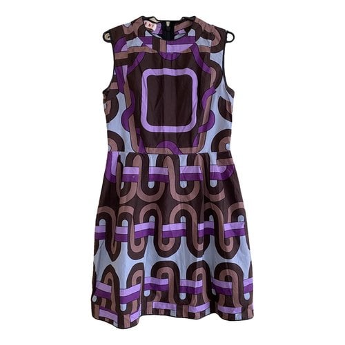 Pre-owned Marni Mid-length Dress In Multicolour
