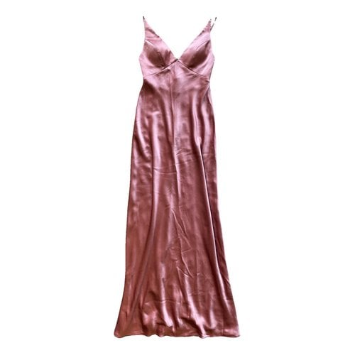 Pre-owned Jenny Yoo Maxi Dress In Pink