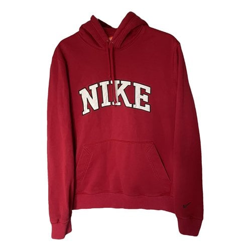 Pre-owned Nike Knitwear & Sweatshirt In Red
