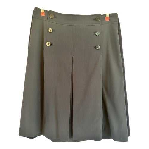 Pre-owned Ferragamo Mid-length Skirt In Blue