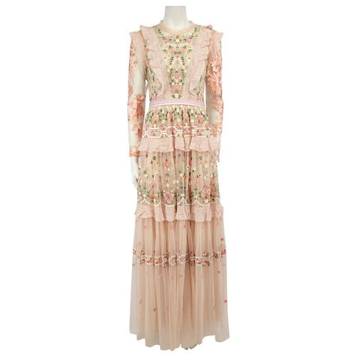 Pre-owned Needle & Thread Dress In Pink