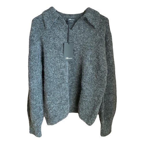 Pre-owned Blumarine Wool Jumper In Grey