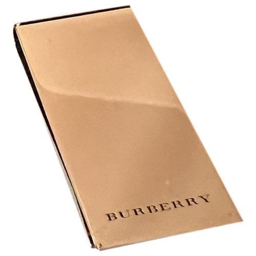 Pre-owned Burberry Small Bag In Gold