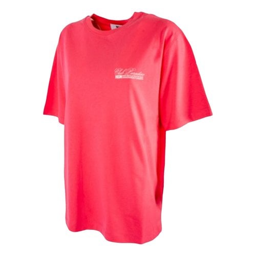 Pre-owned Msgm T-shirt In Pink