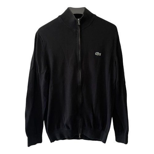 Pre-owned Lacoste Sweatshirt In Black
