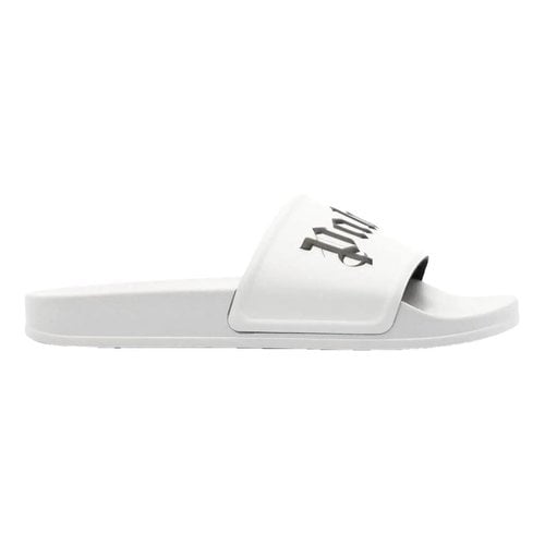 Pre-owned Palm Angels Sandals In White