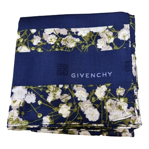 Pre-owned Givenchy Scarf In Blue