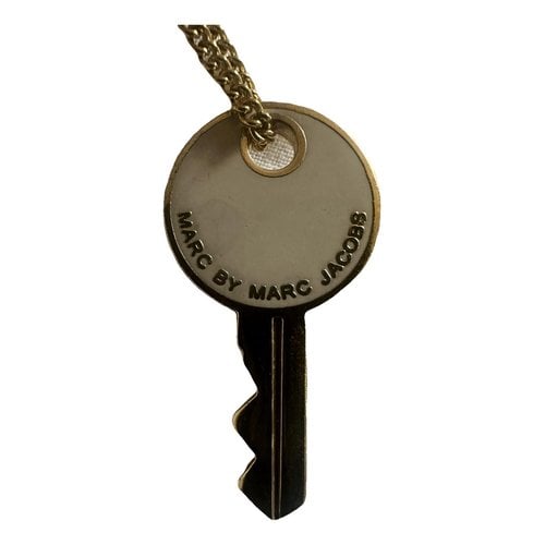 Pre-owned Marc By Marc Jacobs Long Necklace In Gold