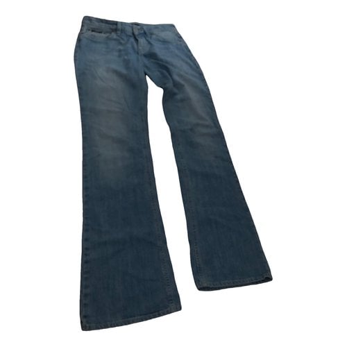 Pre-owned Hugo Boss Bootcut Jeans In Blue
