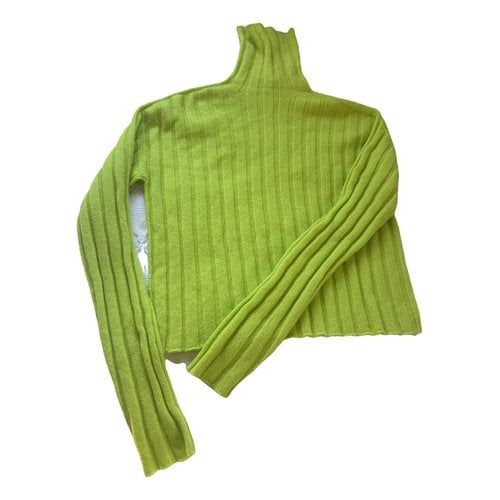 Pre-owned Alysi Wool Jumper In Green