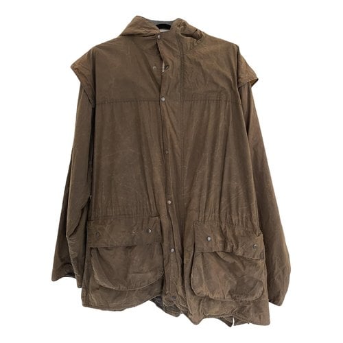 Pre-owned Barbour Vest In Brown