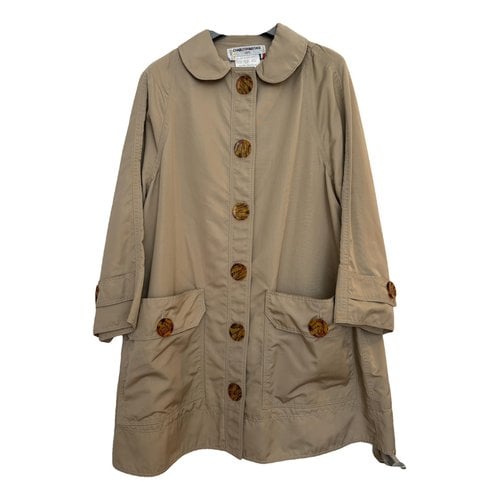 Pre-owned Charles Anastase Trench Coat In Beige