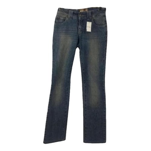 Pre-owned Galliano Straight Jeans In Other