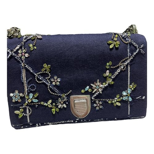 Pre-owned Dior Ama Crossbody Bag In Navy