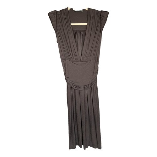 Pre-owned Dsquared2 Mid-length Dress In Brown