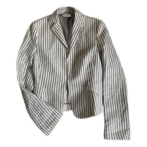 Pre-owned Akris Linen Jacket In Other