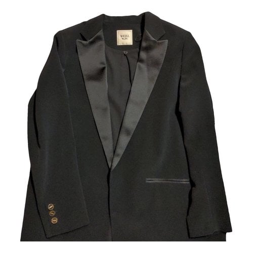 Pre-owned Weill Suit Jacket In Black