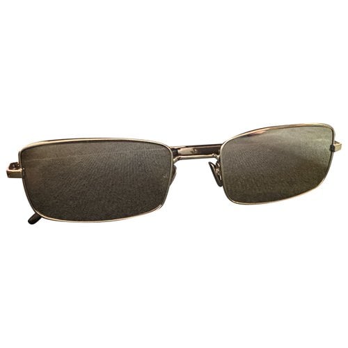 Pre-owned Saint Laurent Sunglasses In Silver