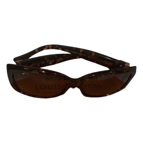 Pre-owned Louis Vuitton Sunglasses In Brown
