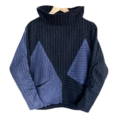 Pre-owned Kapital Wool Sweatshirt In Blue