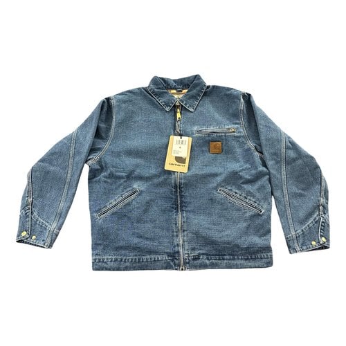 Pre-owned Carhartt Vest In Blue