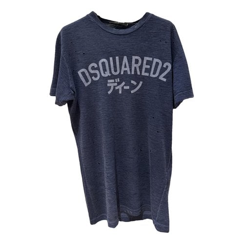 Pre-owned Dsquared2 T-shirt In Blue