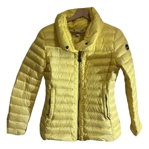 Pre-owned Colmar Short Vest In Yellow