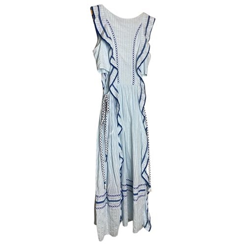 Pre-owned Tanya Taylor Mid-length Dress In Blue