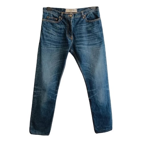 Pre-owned Golden Goose Straight Jeans In Blue