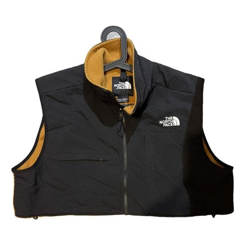 Pre-owned The North Face Vest In Gold