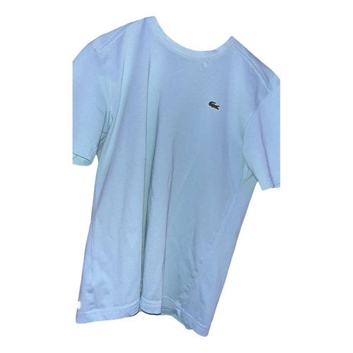 Pre-owned Lacoste T-shirt In Green